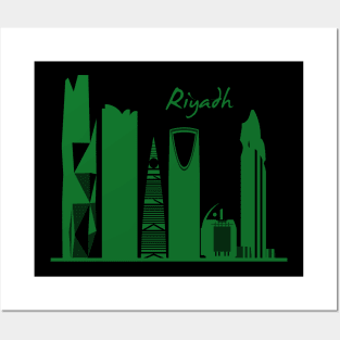 Riyadh Kingdome Of Saudi Arabia Posters and Art